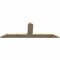 Ekena Millwork Portland Rough Sawn Timber Gable Bracket, Douglas Fir, 72"W x 24"H x 2"D x 6"F, 8/12 Pitch GBW072X24X0206POR00RDF - alternate 5